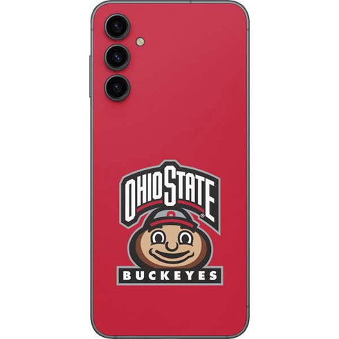 Ohio State University OSUBuckeyes Light Grey Galaxy A14 5G Skin
